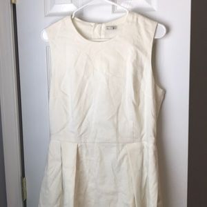 Cream dress from GAP